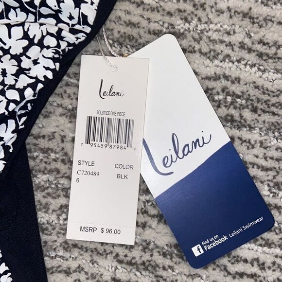 Leilani Floral Print Solstice One Piece Size - Picture 11 of 13